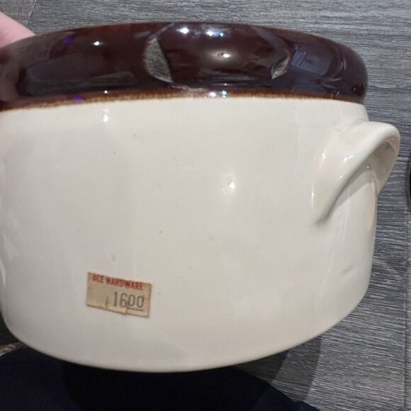 Vintage McCoy Pottery Strawberry Pineapple Country Soup Tureen 1421 70s Retro - Picture 4 of 15